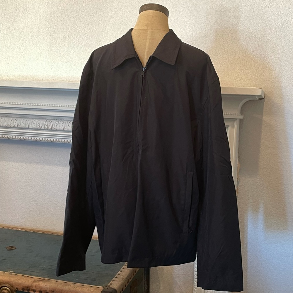 Banana Republic Vintage Black Casual Jacket XL. -inv #10